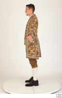   Photos Man in Historical Civilian suit 3 18th century a poses civilian suit medieval clothing whole body 0003.jpg